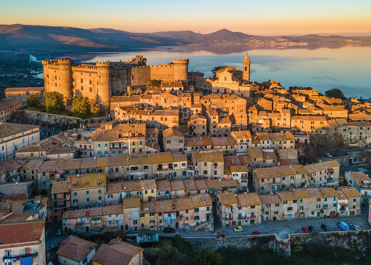 Bracciano Lago panorama