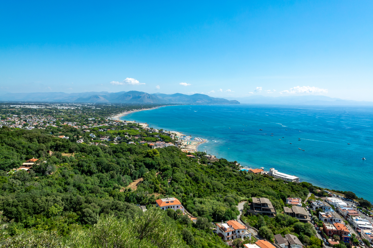 Panorama mare Circeo