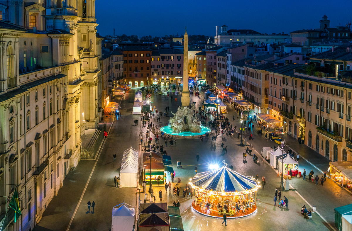 mercatini natale Piazza Navona