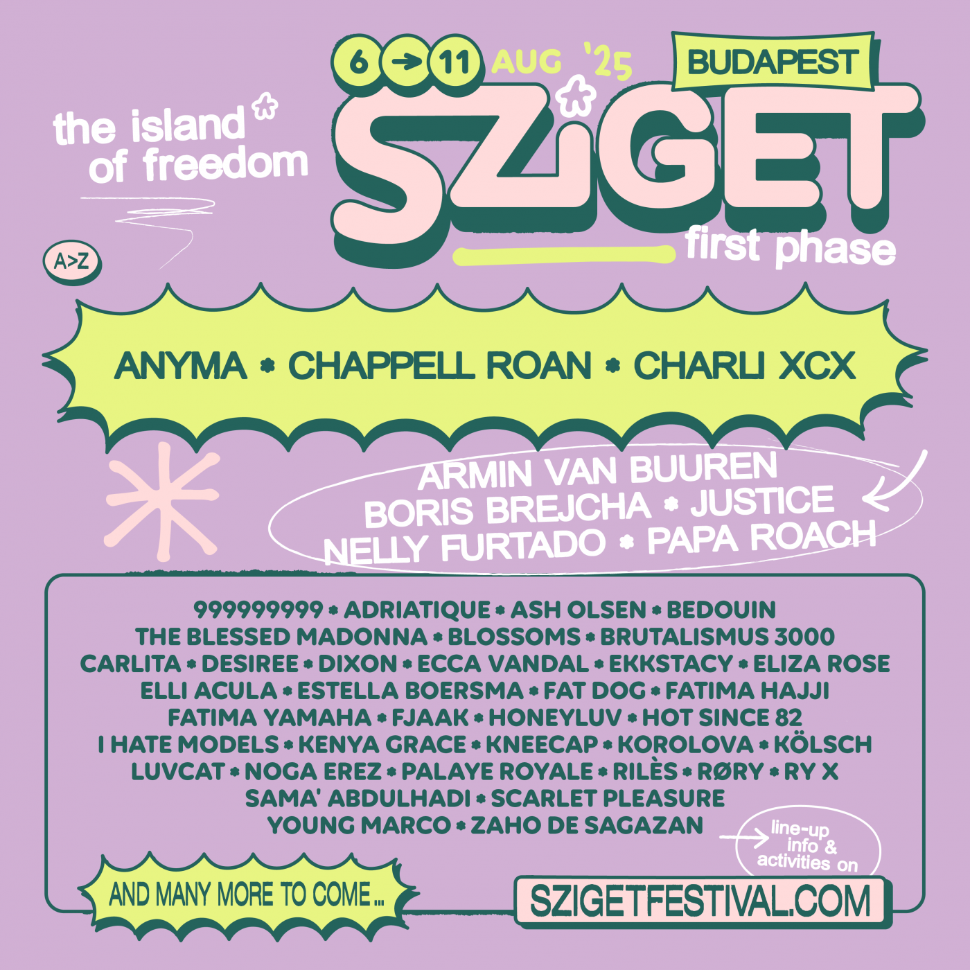 Sziget 2025